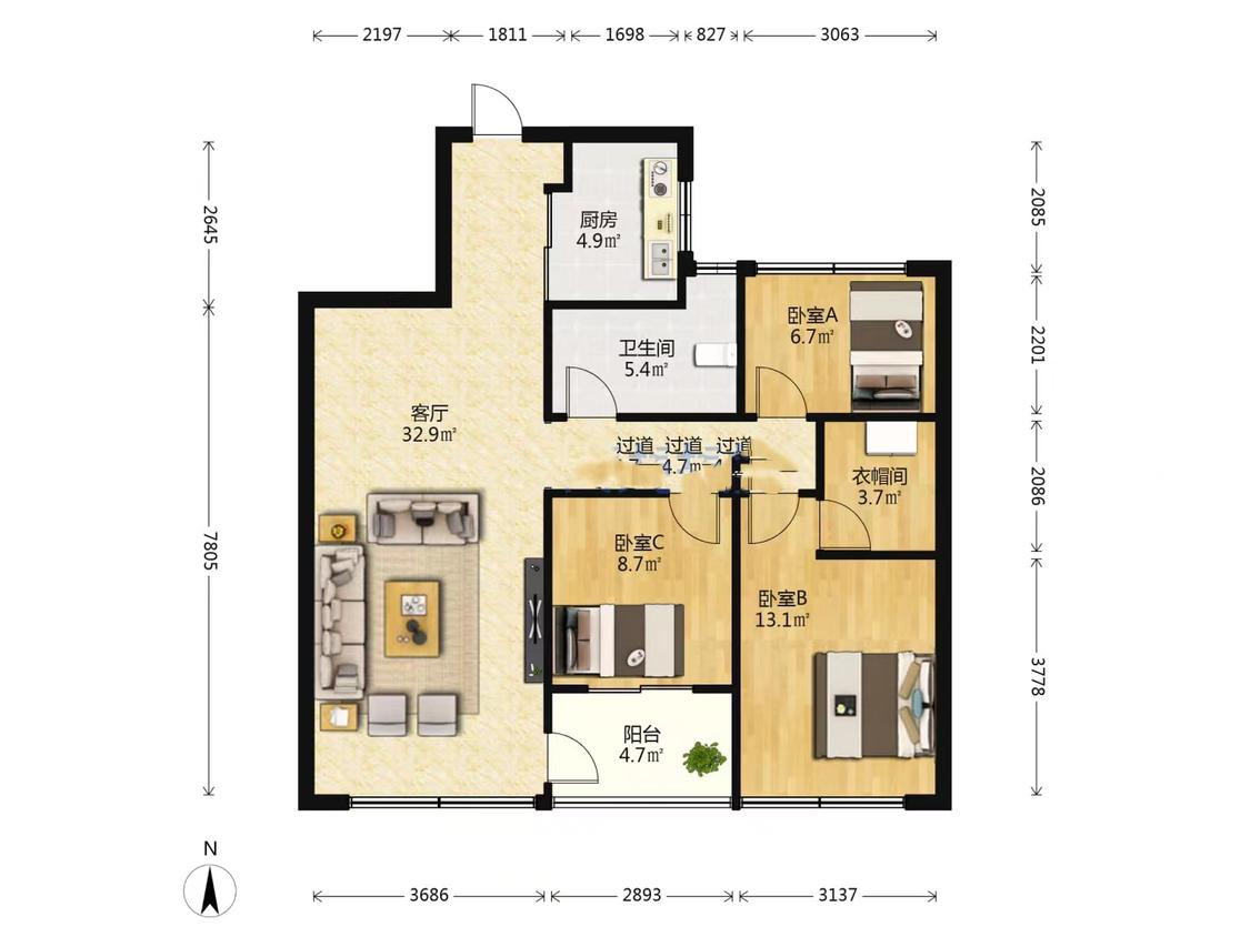 整租·正荣润峯