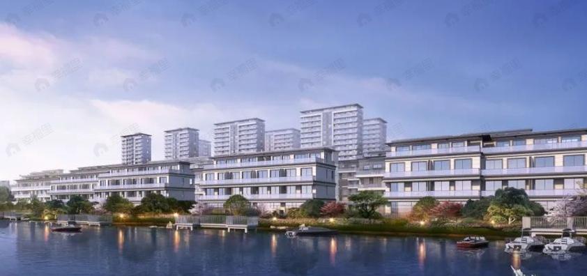 亿龙栖月湖效果图