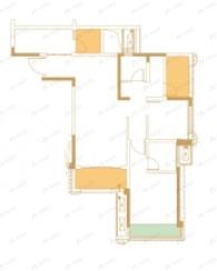 3室2厅2卫建面99平户型图