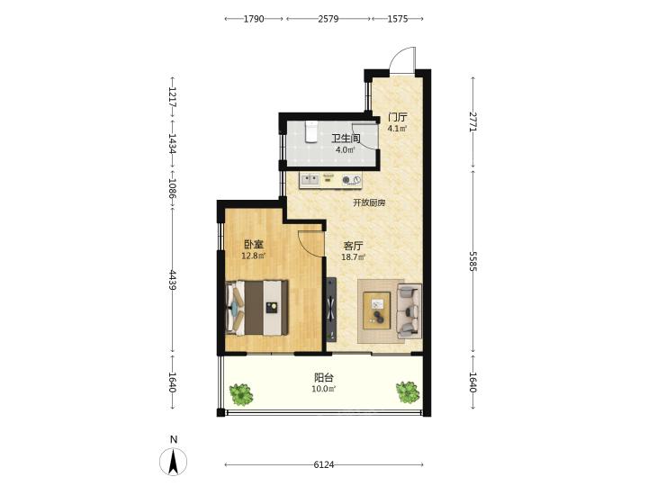 整租·国贸城市花园