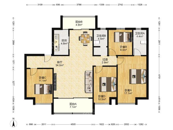 整租·碧桂园翡翠台