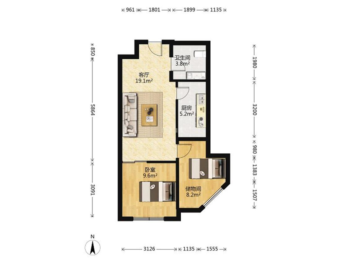 整租·珠光逸景家园(二号院)
