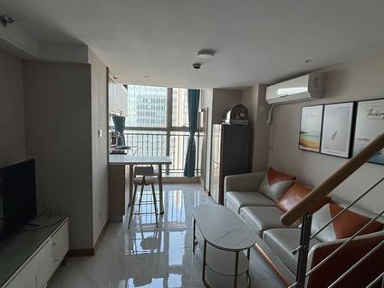 鄞州东部新城整租 国贸中心领寓2室2厅/53平/高楼层