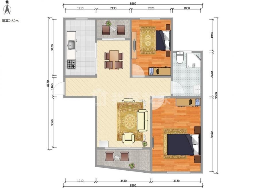 整租·圣鑫苑(日月星城)