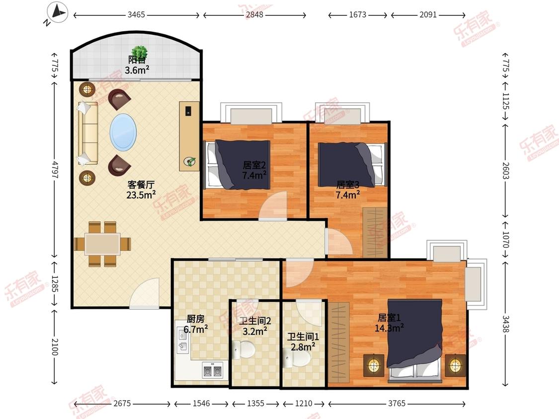 整租·东悦名轩