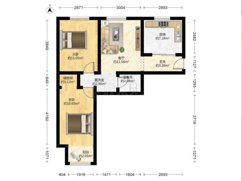 整租·首开康乃馨城