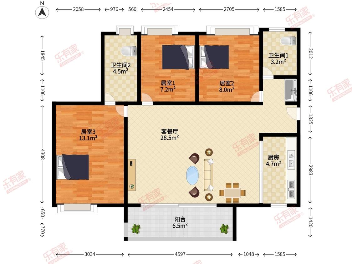 整租·广州时代云图