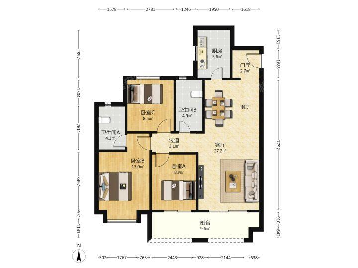 整租·新城悦隽公园里