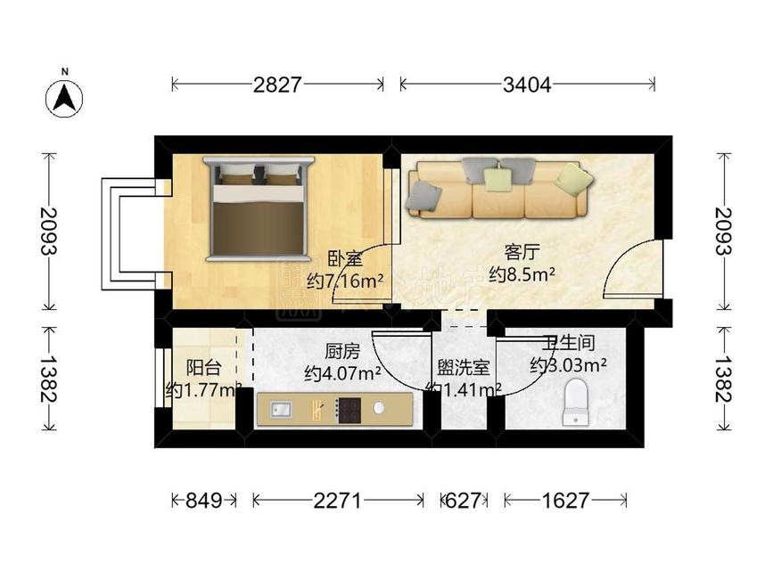 整租·左右坊