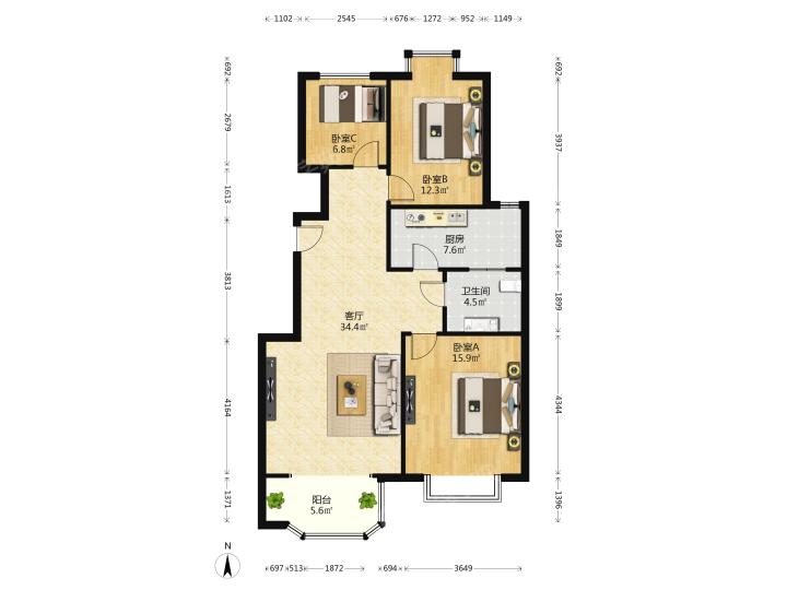 整租·路劲太阳城(金旭园)