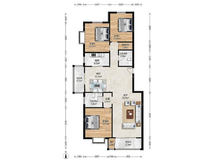 整租·加州水郡(东区)