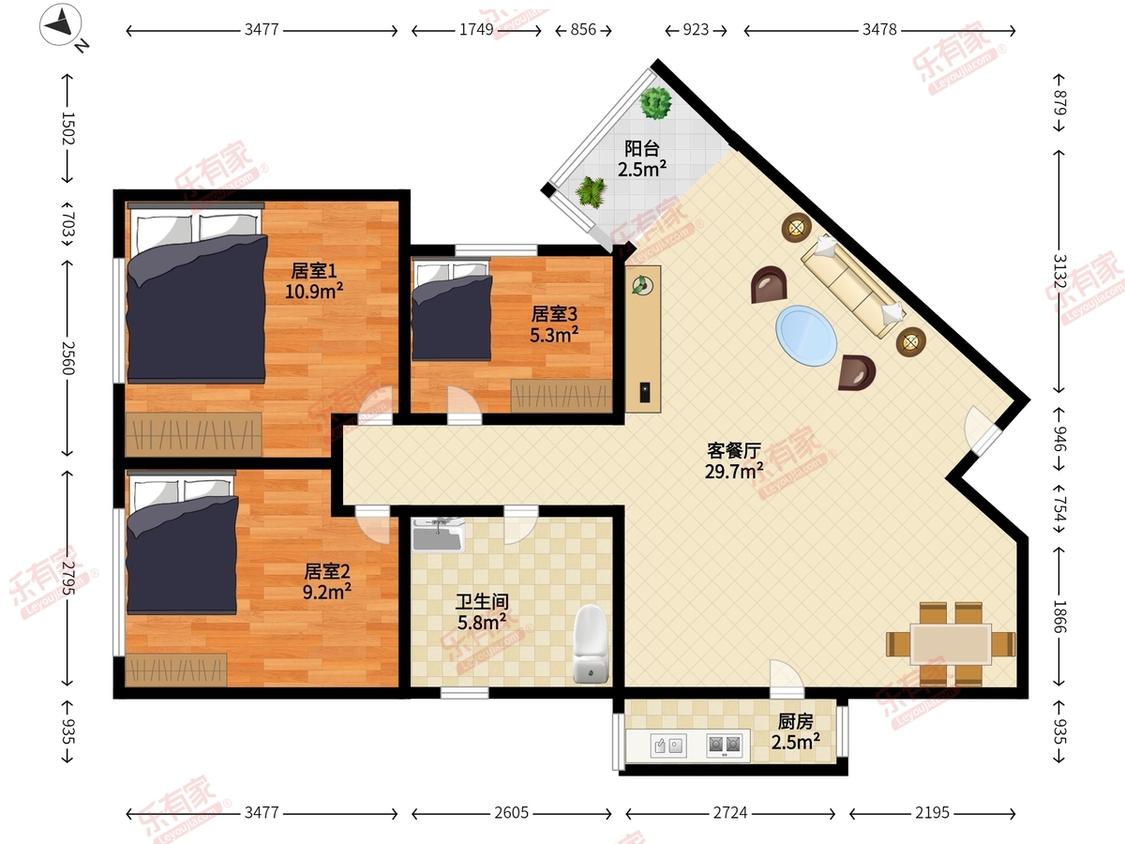 整租·洪湖花园