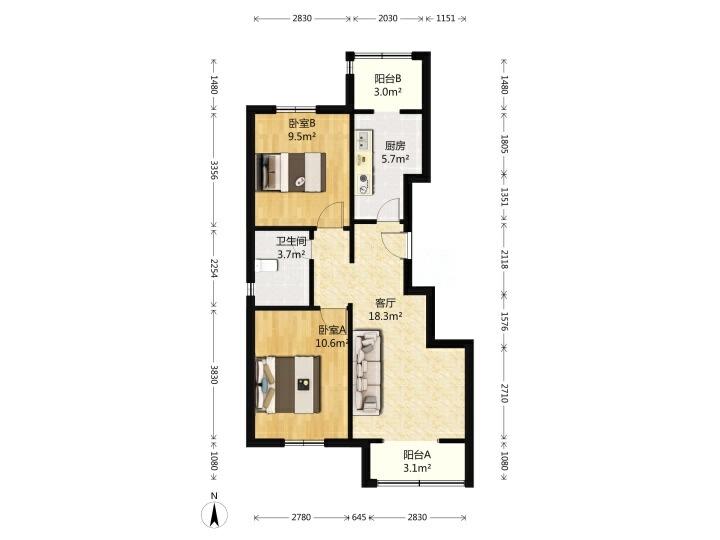 整租·蓝桥驿苑