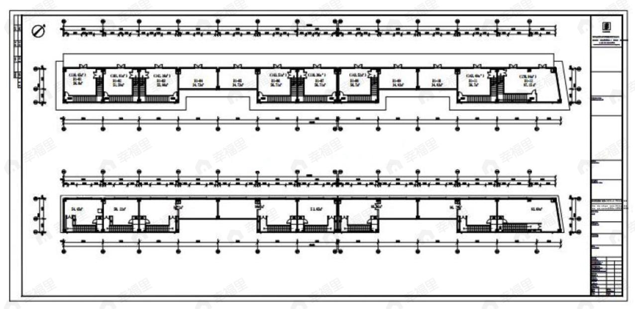 1室1卫建面175平北|南户型图