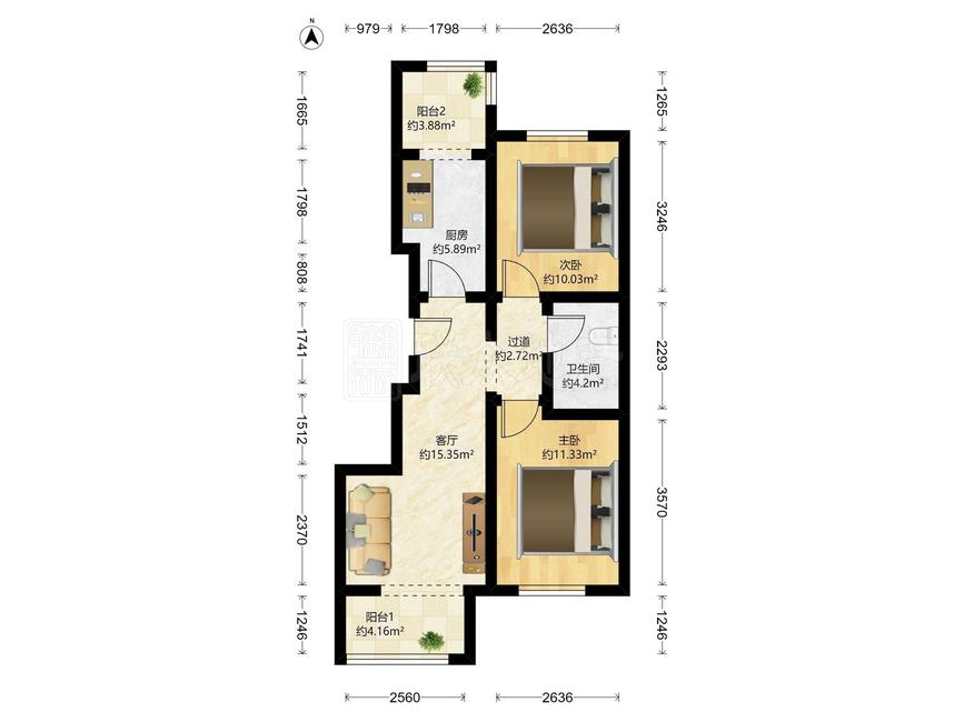 整租·蓝桥驿苑