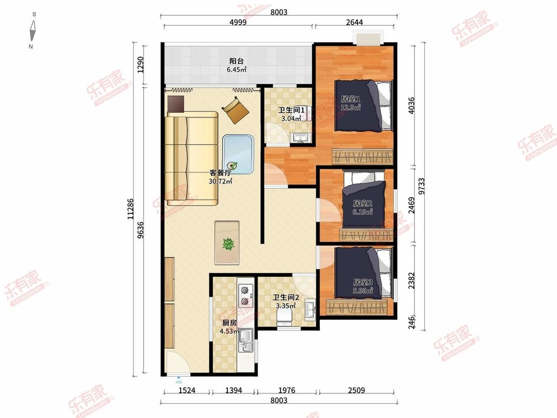 整租·保利西海岸