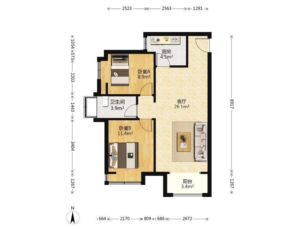 整租·星光岛(杜鹃园）
