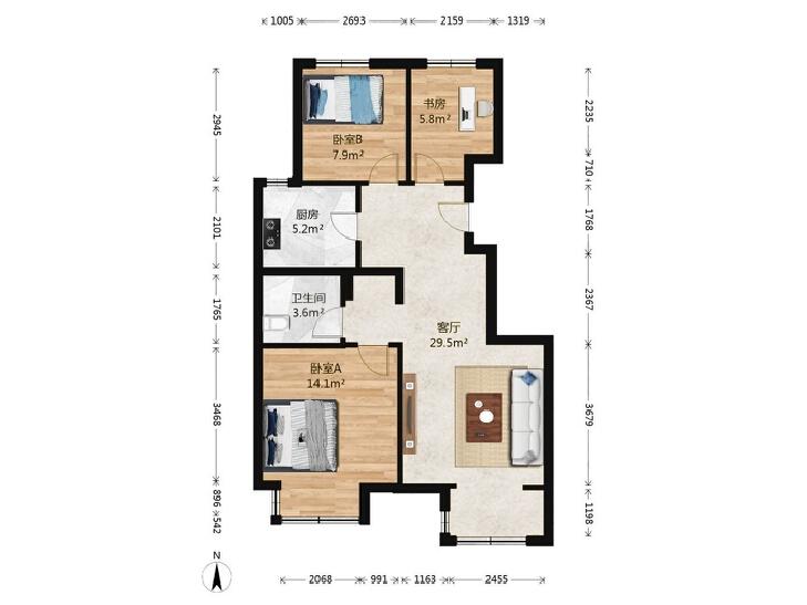 整租·馨然嘉园(三区)