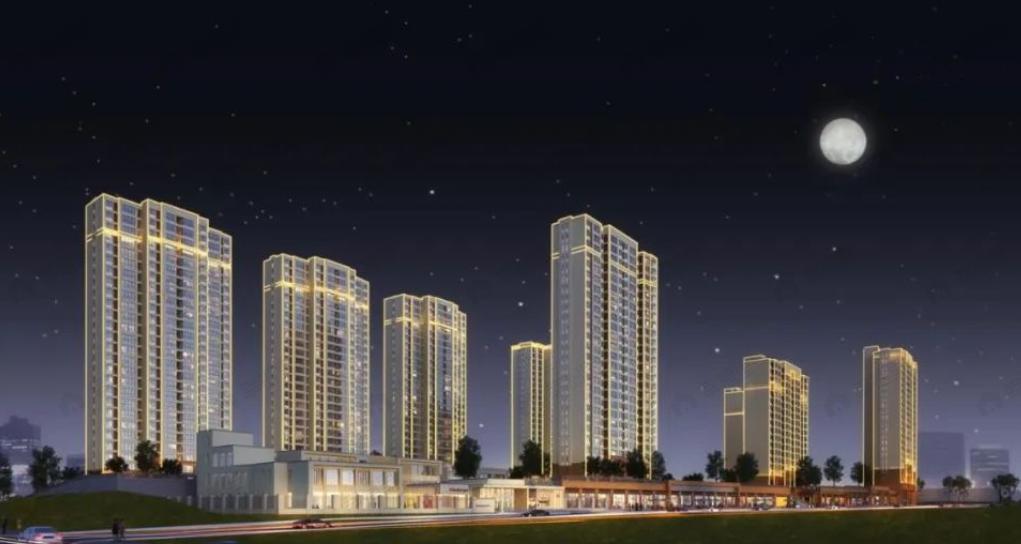 恒泰湖滨玫瑰效果图