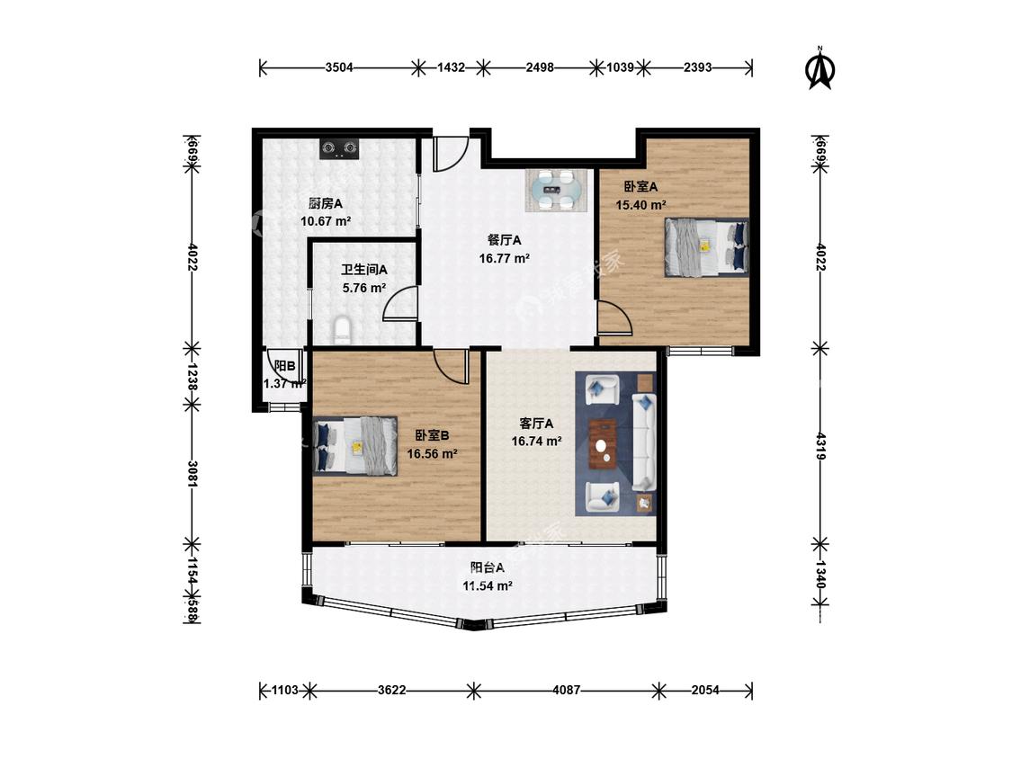 整租·紫竹华庭