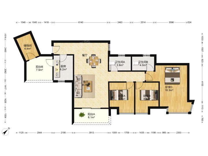 整租·丰泰华园山庄