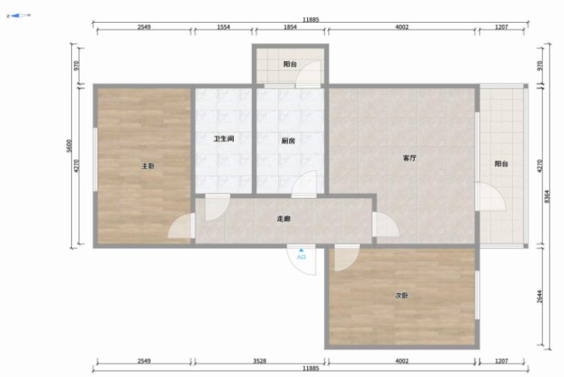 整租·甘肃省邮电建设公司家属院