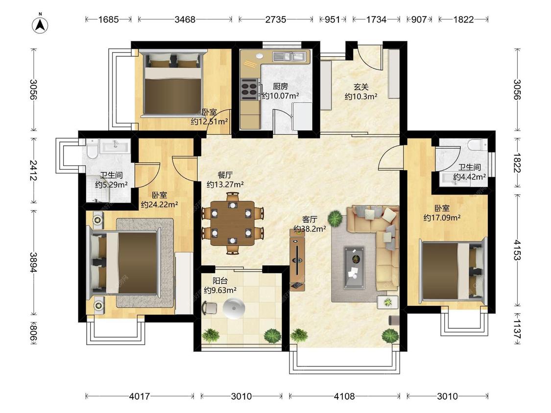 整租·华发世纪城(四期)