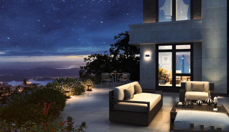 子君山麓城效果图