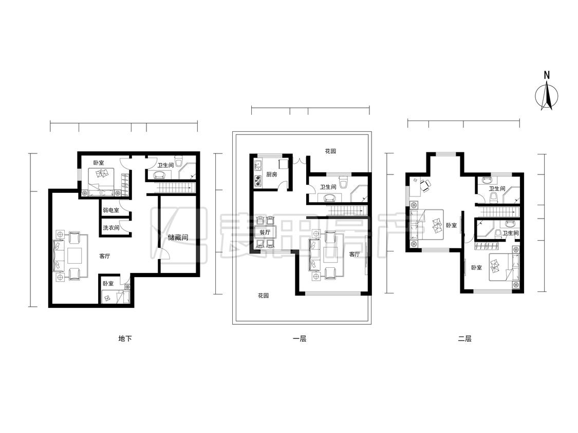 整租·京润水上花园别墅
