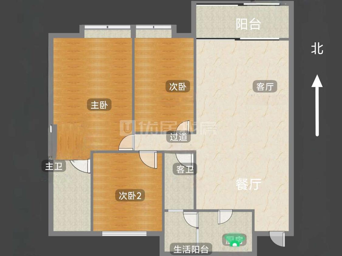 整租·中房翡翠园