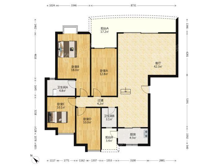 整租·顺联新城花园
