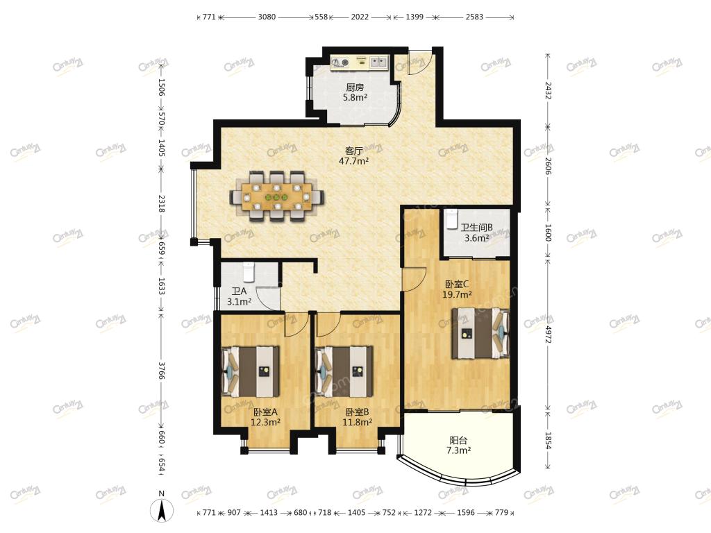 整租·新田园住宅区二组团