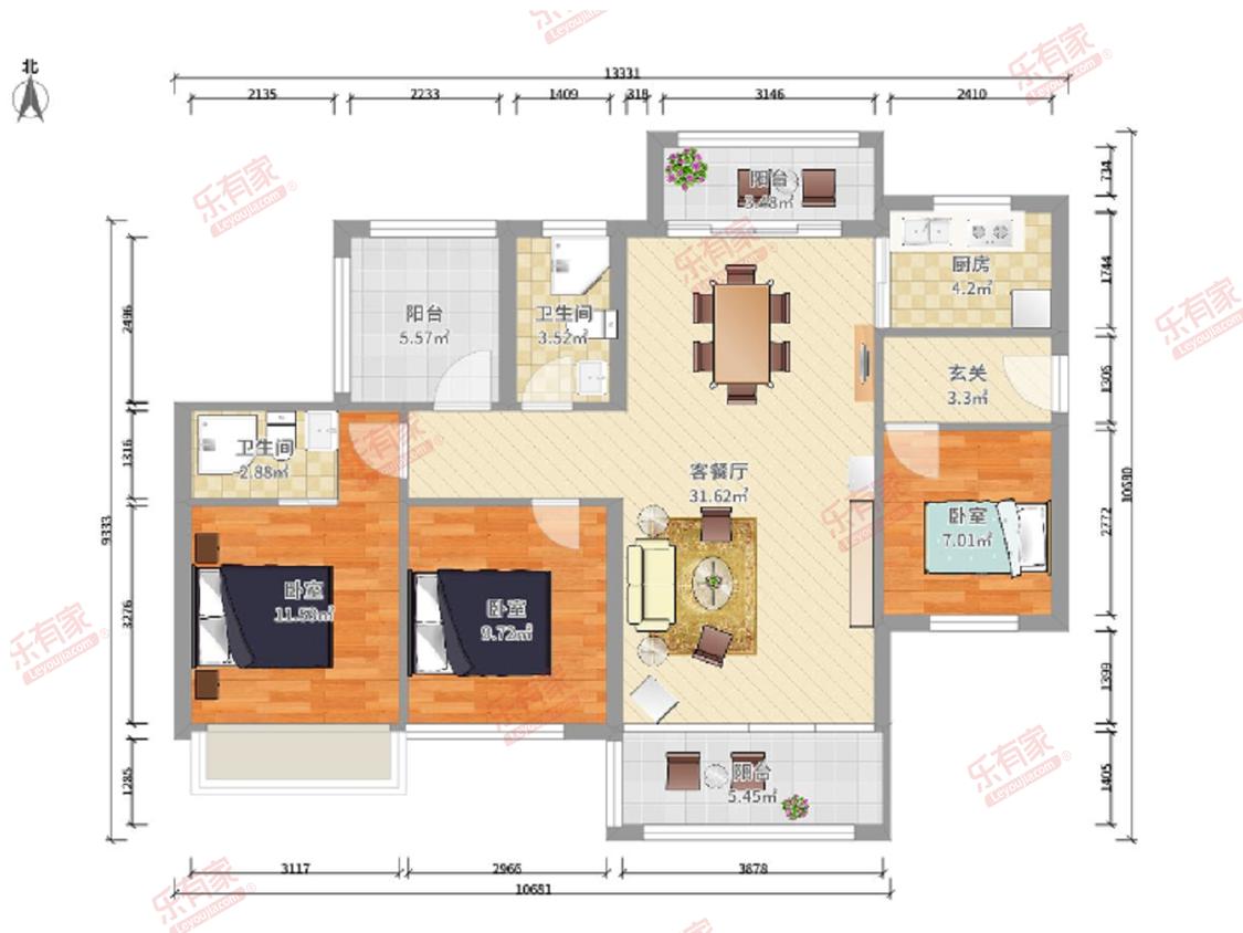 整租·威华水悦华府