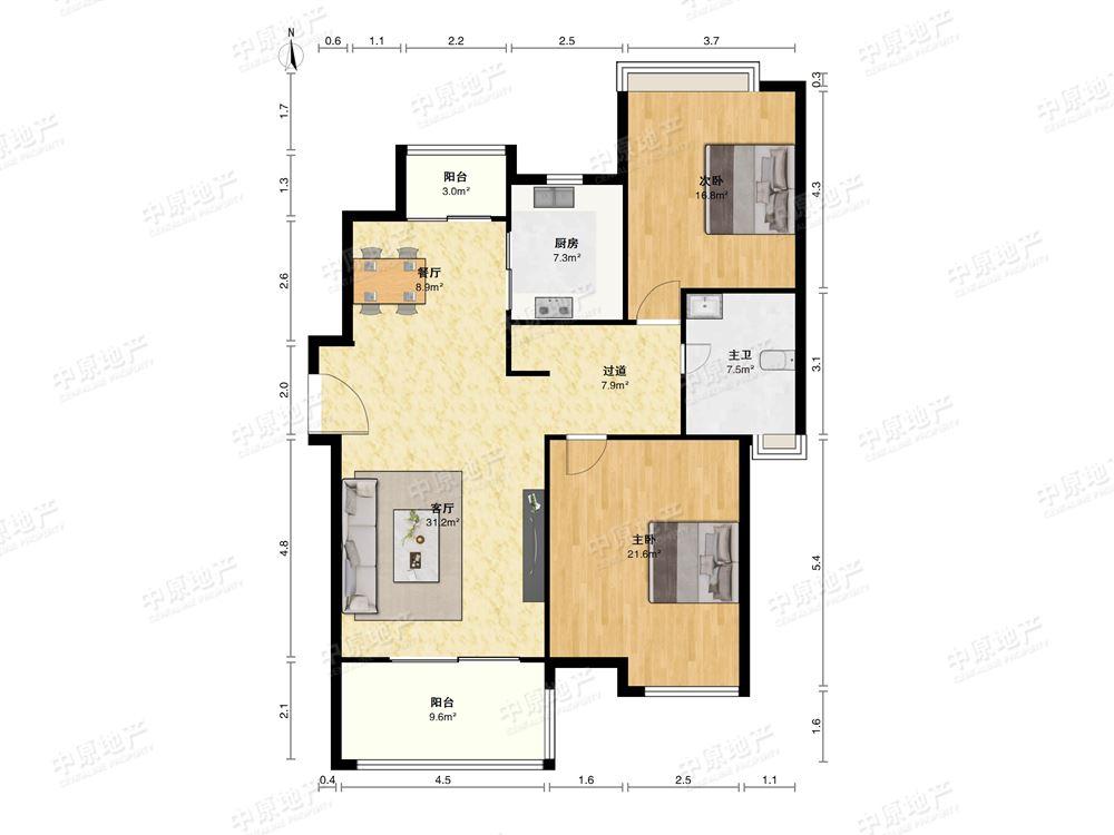整租·新时代富嘉花园