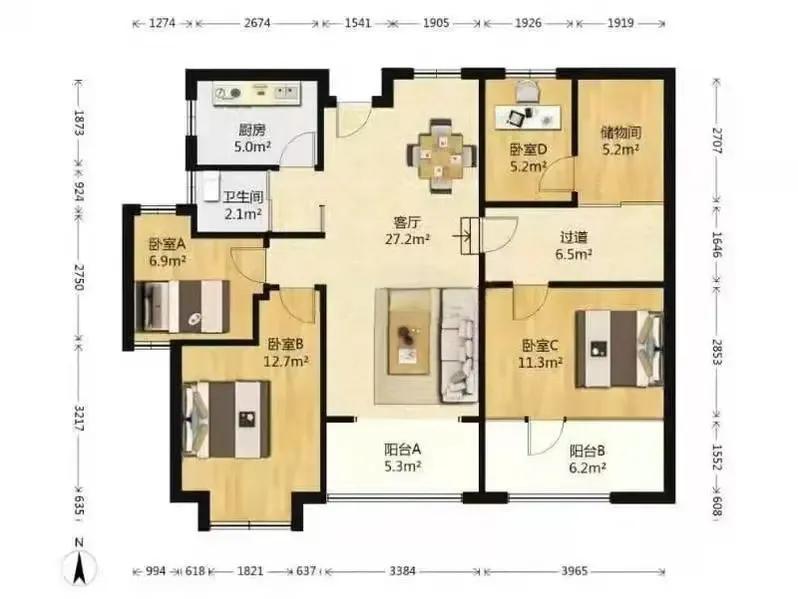 整租·新城香溢紫郡雅苑