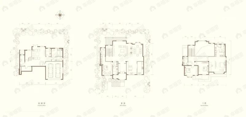 首创澜茵山4室3厅3卫户型图
