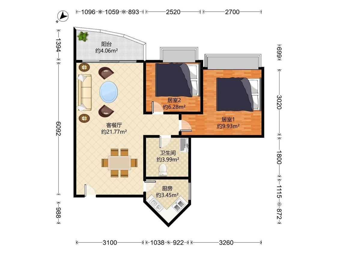 整租·雍翠华府