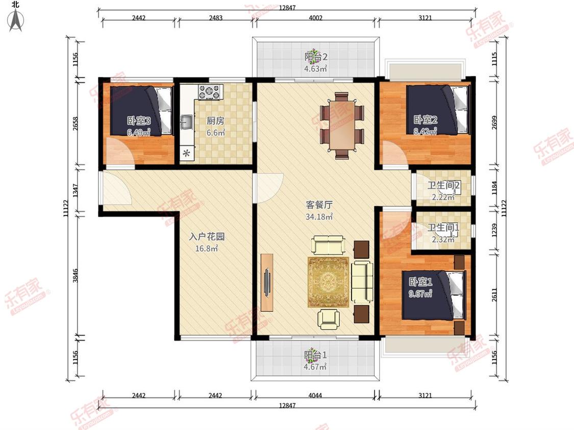 整租·中铭新达城