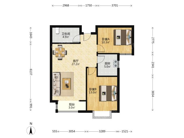 整租·东尚蓝湾