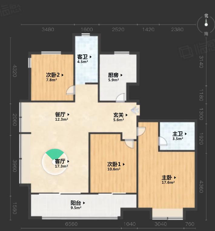 整租·维科望江府