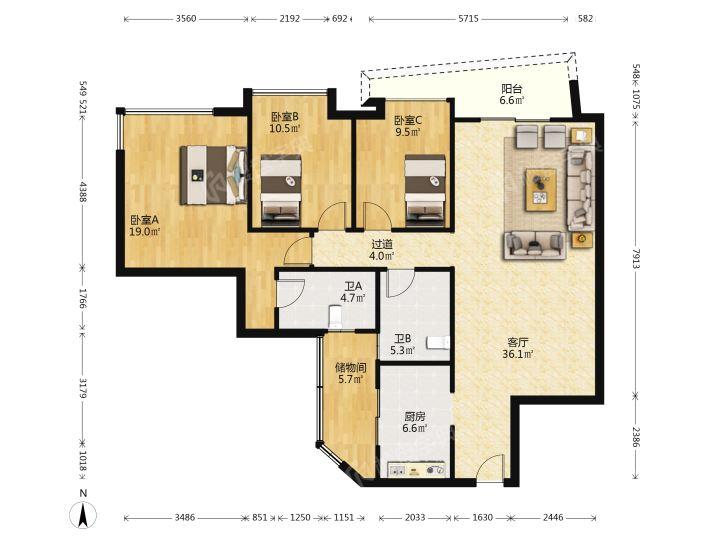 整租·嘉信城市花园(二期)