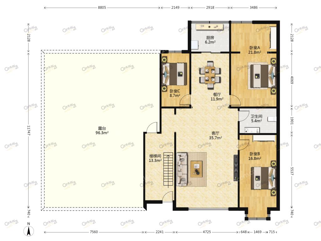 整租·优诗美地(二期)