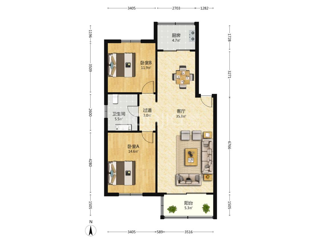 整租·伟业花园