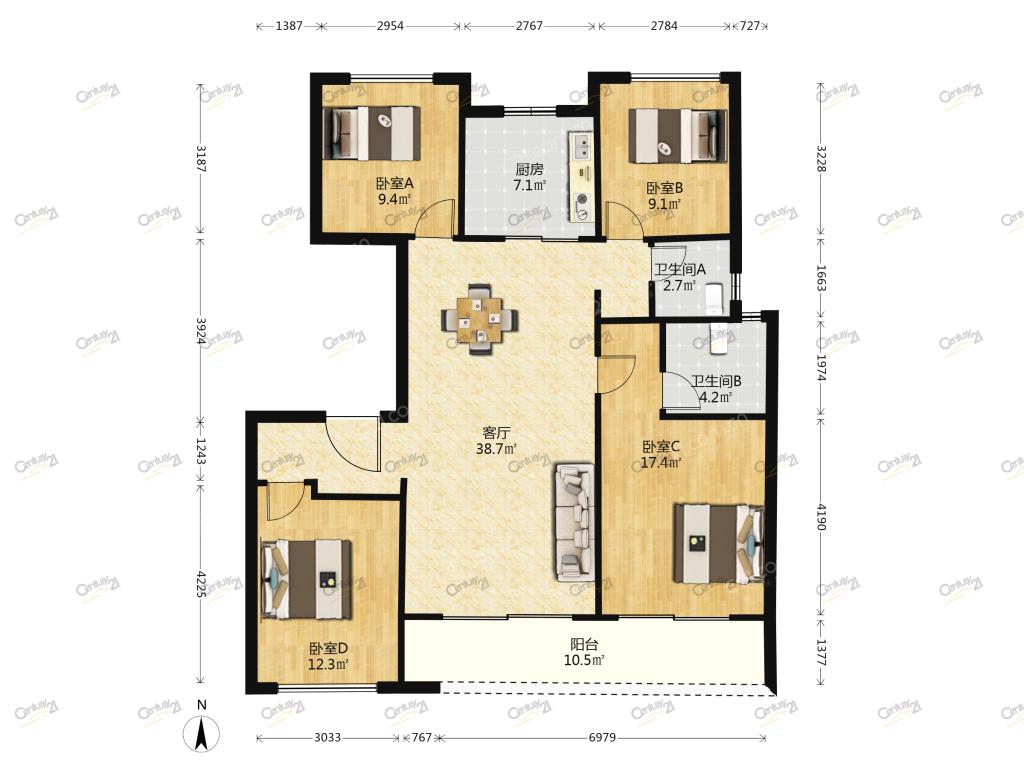 整租·保利天悦