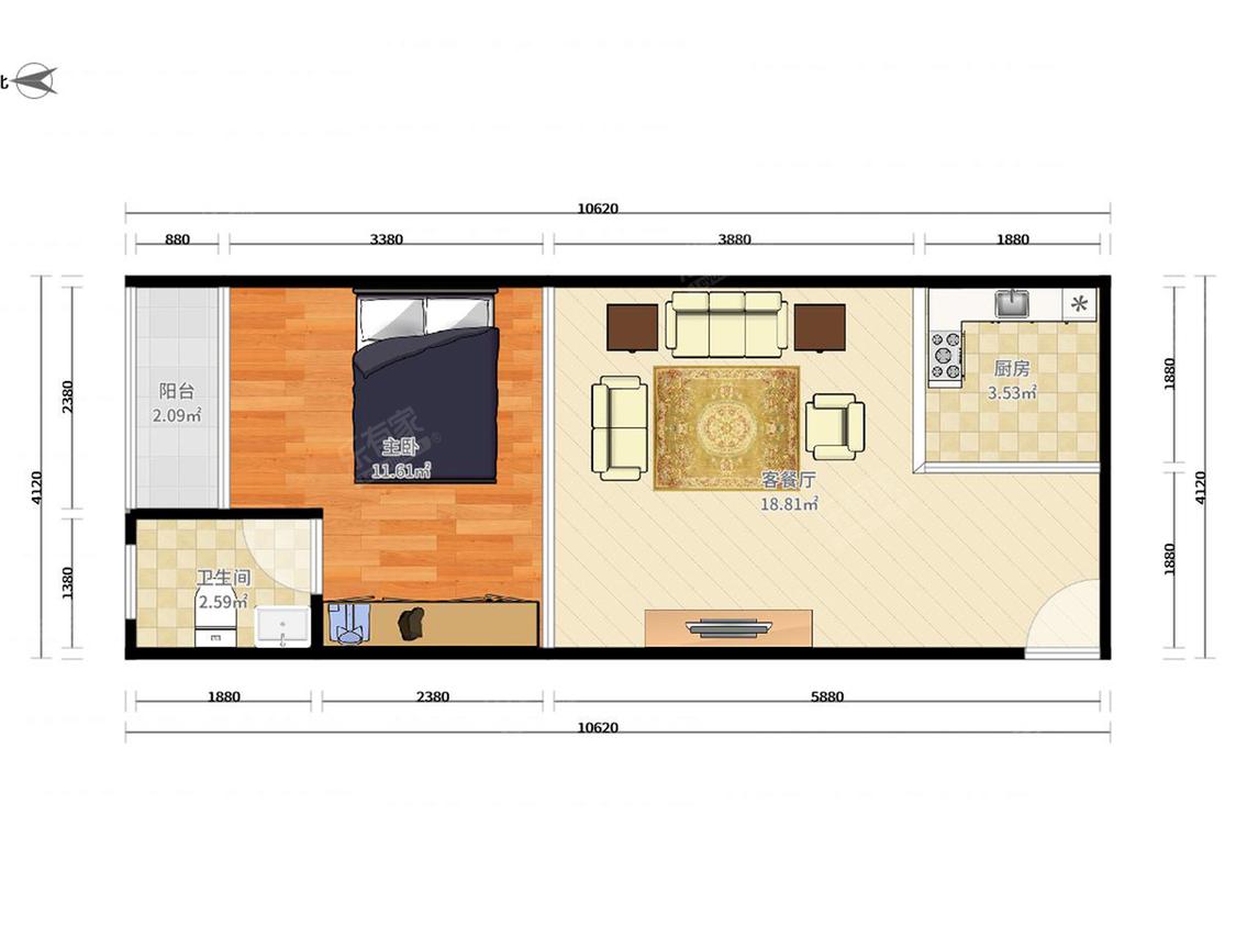 整租·君悦豪庭(二三期)