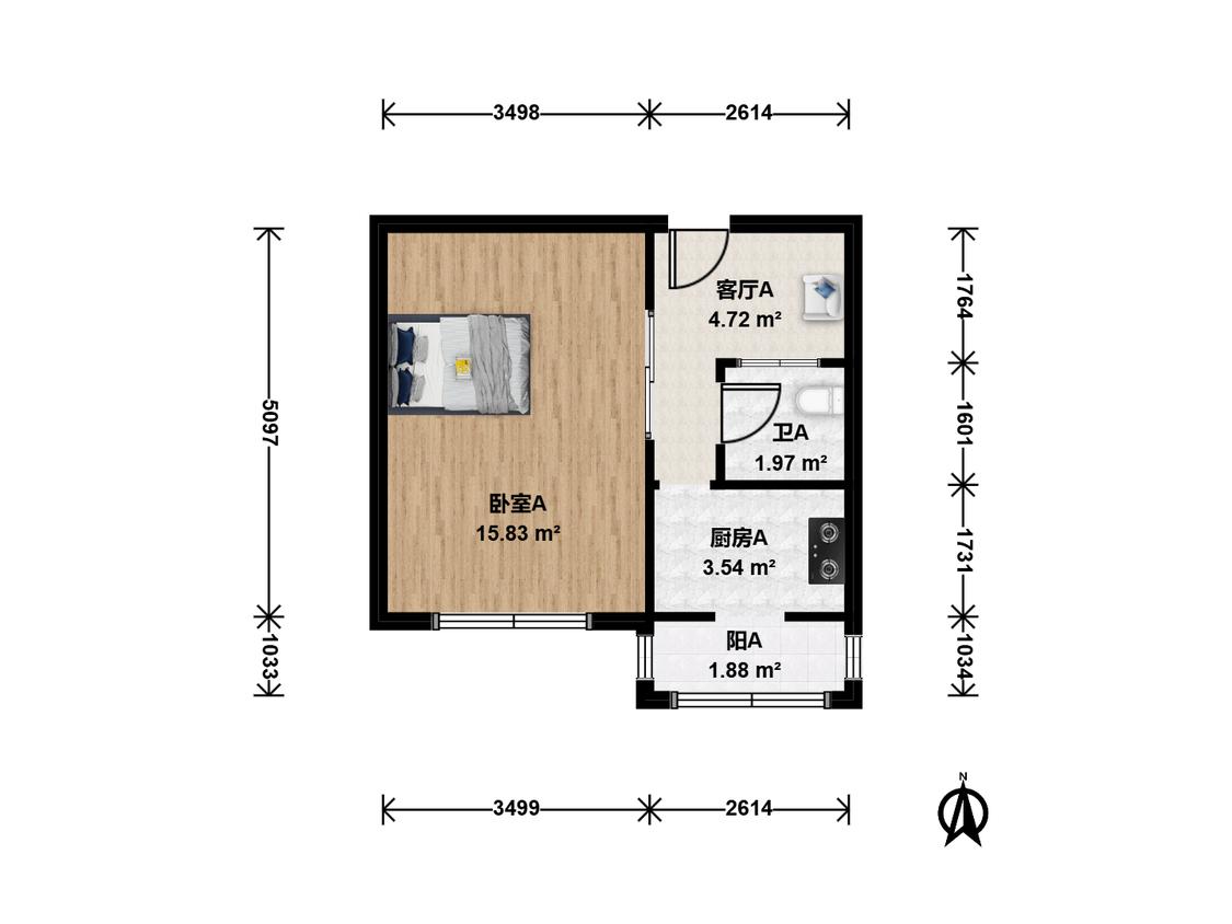 整租·樱花园(朝阳)