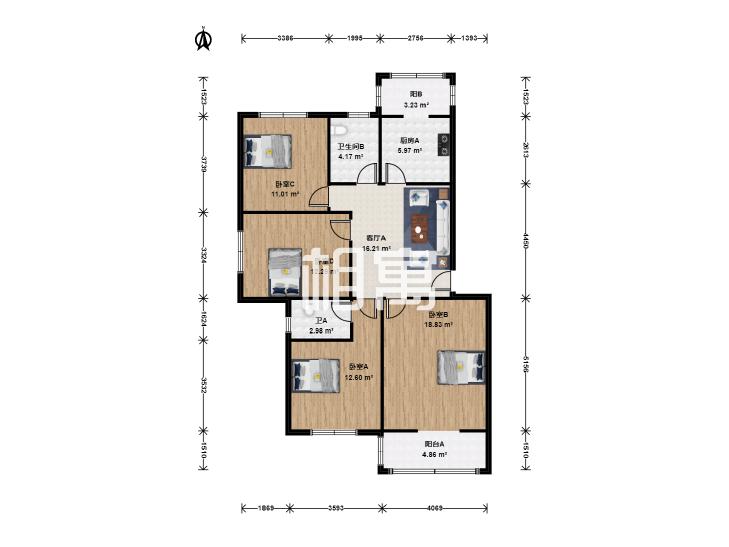 合租·菊源里小区