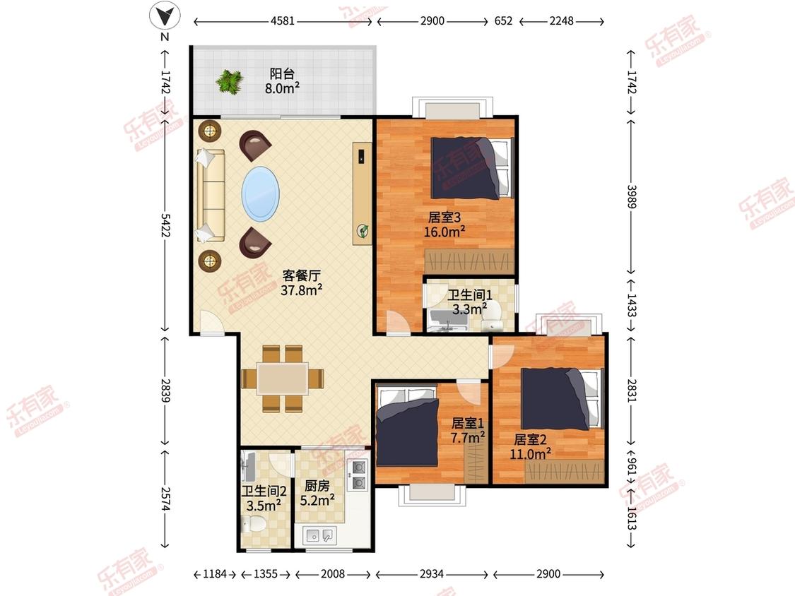 整租·濠东花园