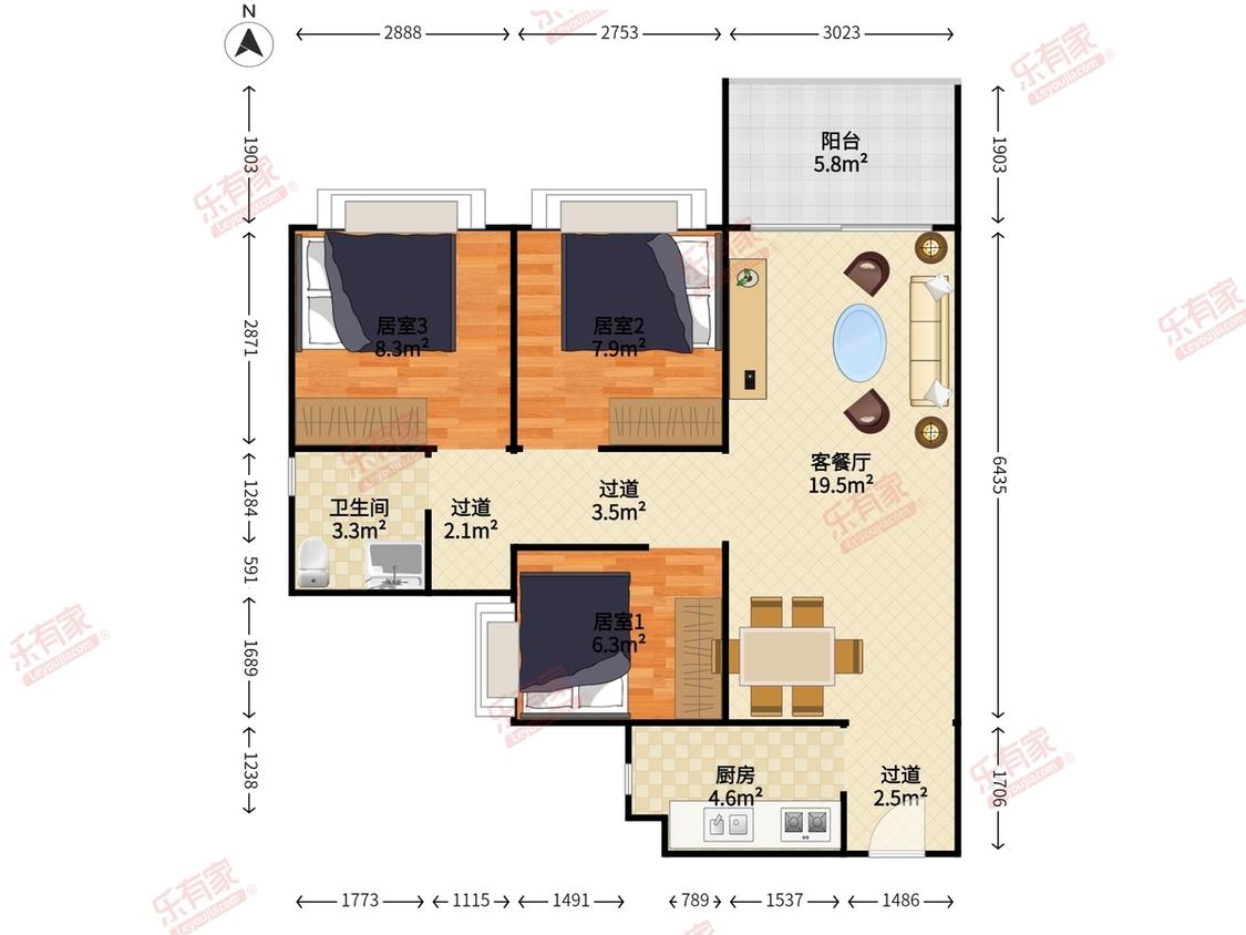 整租·观山嘉苑