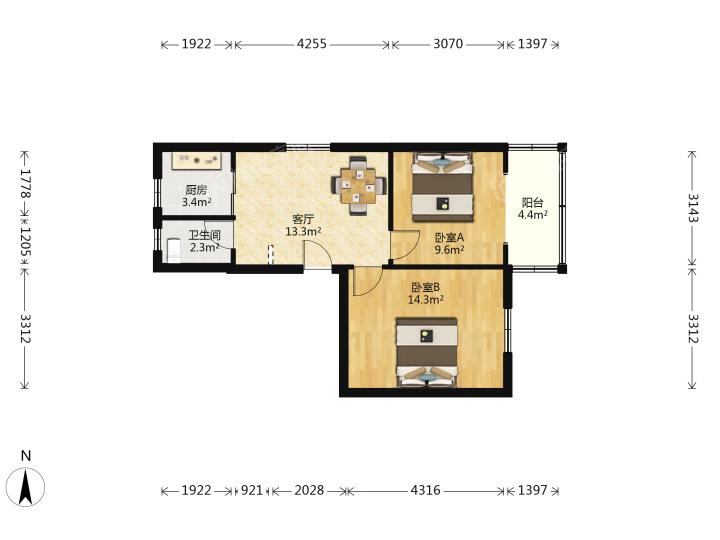 整租·长虹路后街小区
